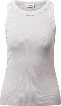 Drykorn Olina Ripp Top - Dames - Tops zonder mouwen - Grijs - L - Tops