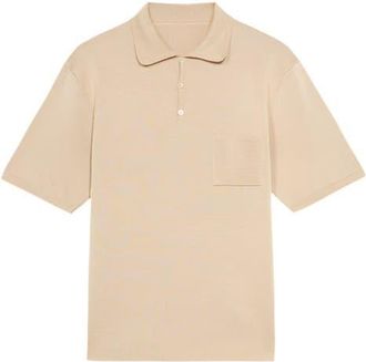 Fortela Cris Cotton Polo in Ecru at Nordstrom, Size Xx-Large Eu