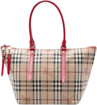 Burberry Pre-owned Tote Bags, female, Multicolor, Size: ONE SIZE Pre-owned The Salisbury