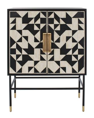 Safavieh Couture Kimori 3-Shelf Bar Cabinet