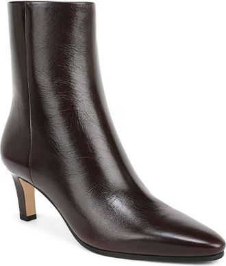 Veronica Beard Agnes Bootie in Burgundy at Nordstrom, Size 7.5