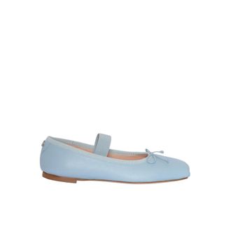 Dolce & Gabbana Nappa Lambskin Ballet Flats - female - Dolce & Gabbana - Ballerina Shoes - Blue - 1 UK - Shoes