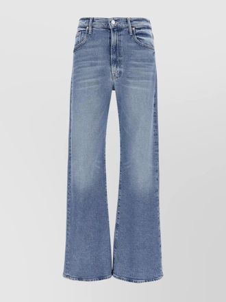Mother denim wide-leg trousers