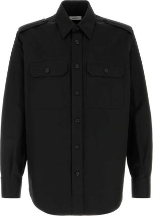 Alexander McQueen Zwarte Casual Shirt voor Mannen - Heren - Casual Overhemden - Zwart - M - Overhemden
