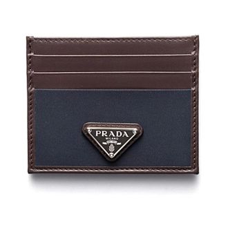 Prada Portacarte - Heren - Accessoires - Blauw - Maat: ONE Size