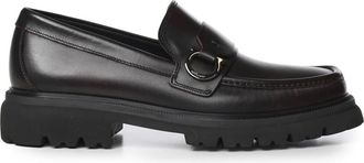 Ferragamo Loafers - Heren - Loafers - Zwart - 41 1/2 EU - Schoenen