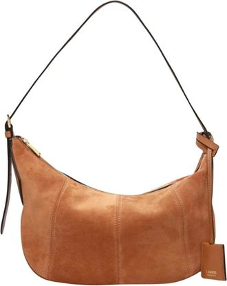 Lancel Victoire Hobo Tas - Dames - Tassen - Bruin - Maat: ONE Size Leer