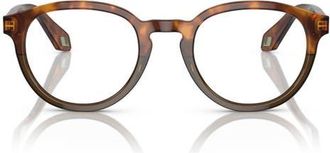 A|X Armani Exchange 50MM PHANTOS in Havana Red/olive/demo Lens at Nordstrom