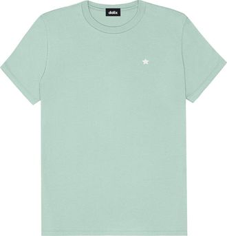 Dalix Womens Lil Star Lightweight Jersey Tee in Dusty Blue at Nordstrom, Size X-Large