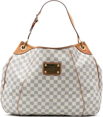 Louis Vuitton 2010 Damier Azur Galliera GM shoulder bag - Bianco