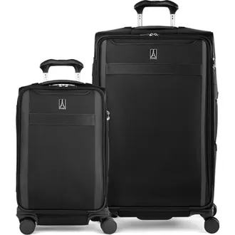 Travelpro Versapack + Softside 21 Carry On & 29 Large Checked Spinner Luggage Set in Black at Nordstrom