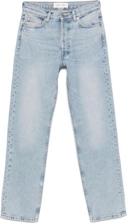 Samsøe & Samsøe Dames, Jeans, Blauw, Maat: W27 L32 Katoen