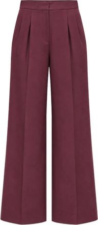 HUGO BOSS Pantaloni C_Tana - - Trousers - Donna - Rosso - 4XL