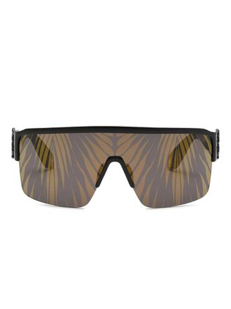 Roberto Cavalli Ray Of Gold Collection sunglasses - unisex - Carbon/Polybutylene Terephthalate (PBT) - One Size - Black