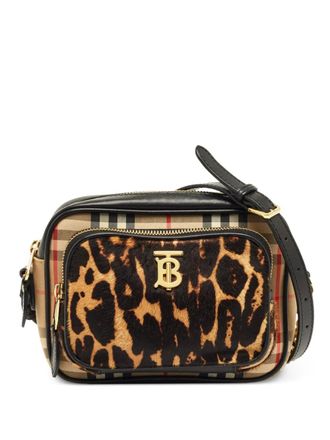 Burberry leopard cross body bag - Toni neutri