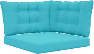 vidaXL Coj&iacute;n Para Sof&aacute; De Exterior Poli&eacute;ster Tuquesa 68,5 X 68,5 Cm Vidaxl