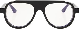 Thierry Lasry DYNASTY pilot-frame glasses - unisex - Acetate - One Size - Black