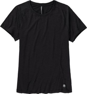 Backcountry Wasatch Adventure Rws Merino Lt-Wt Tech Tee - Womens in Black at Nordstrom, Size X-Large