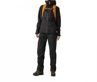 Fj&auml;llr&auml;ven Keb Eco-Shell Trousers In Black