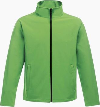 Regatta Mens Regatta Standout Mens Ablaze Printable Soft Shell Jacket - Green - Size: 38/Regular