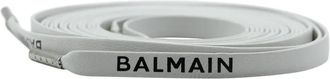 Balmain leather laces - unisex - Leather - One Size - White