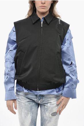 Marni Waterproof Sleeveless Jacket with Front Zip size 40