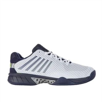 K-Swiss Mens Hypercourt Express 2 Shoes In Wht/peacoat/slvr