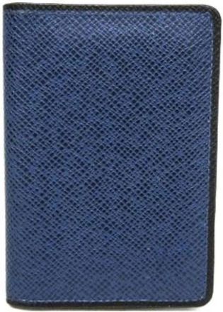 Louis Vuitton Pre-owned Pocket Organizer M30551 - Heren - Vintage Accessoires - Blauw - ONE Size - Leer - Vintage