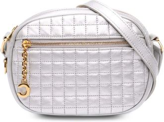 Celine Pre-owned Celine Small Quilted Calfskin C Charm Camera Bag Ladies CETNQODC959RJL6X