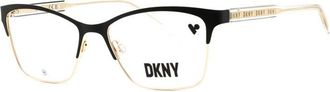 DKNY DK3008 001 Black/Gold 53mm