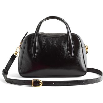 Madewell The Mini Belted Crossbody Bag in True Black Multi at Nordstrom