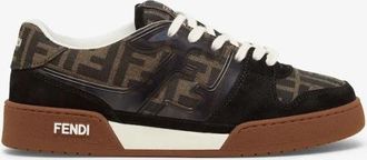 Fendi Womens Canvas Match Lace-Up Sneakers, Brand Size 40 ( US Size 9.5 )