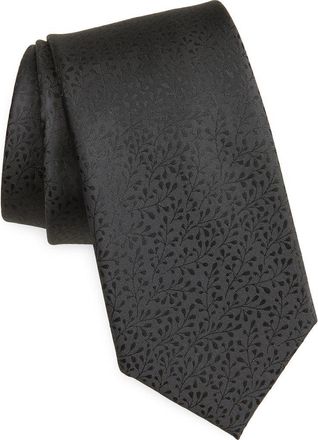 Calvin Klein Baker Floral Tie in Black at Nordstrom Rack