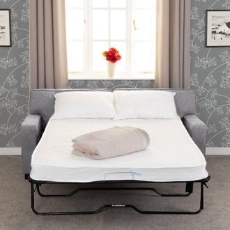 Seconique Eton Sofa Bed in Light Grey