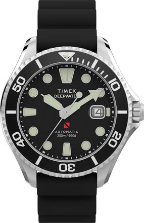 Timex Deep Water Meridian Mens Black Watch TW2Y40000 - One Size