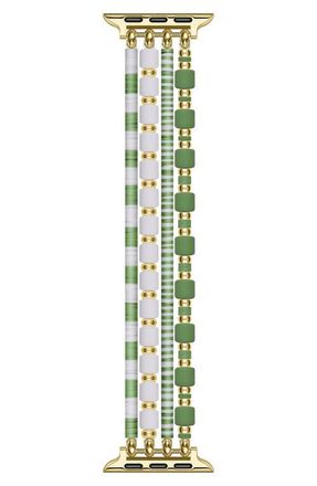 Posh Tech Emily Apple Watch Bracelet Watchband in Green at Nordstrom