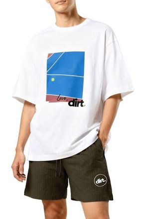 D.RT Love All Graphic T-Shirt in White at Nordstrom, Size Xx-Large
