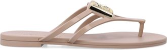 Dolce & Gabbana platte schoenen poeder