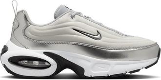 Nike Womens Air Max Portal SE - Running Shoes Black/Metallic Silver/Phantom Size 10.0