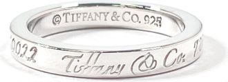 Tiffany & Co. Silver Silver 925 Band Ring (Pre-Owned)