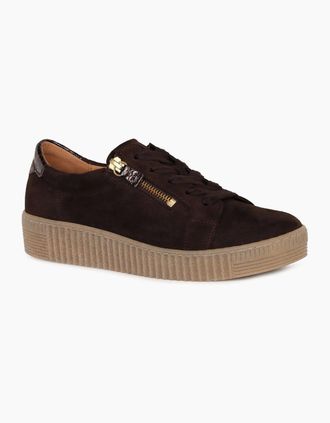 Gabor Womens Wisdom Womens Trainers - Black - Size: 6.5