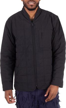 Rains Mens Black Giron Liner Jacket, Size X-Small