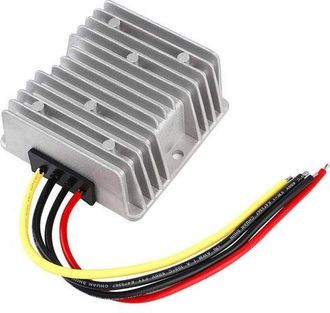 OEM Convertidor De Cc De 12 V A 24 V, Convertidor De Cc De 12 V A 24 V Y 15 A Con Fusible, Conector R&aacute;pido Impermeable, Convertidor Elevador De Cc Para Ca