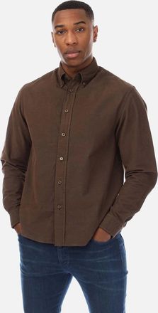 HUGO BOSS Mens S-Owen Casual Shirt - Green - Size: 38/Regular