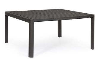 Konte Design Mesa extensible de aluminio antracita 149&times;97 cm - 149&times;149 cm