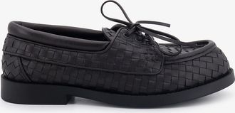 Bottega Veneta Scarpa da Barca Pier in pelle Intrecciato - BOTTEGA VENETA - gender_Man