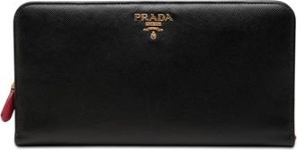 Prada Pre-owned Prada Saffiano Zip Around Long Wallet Ladies VCNIGMQFE4MHJ4ZR