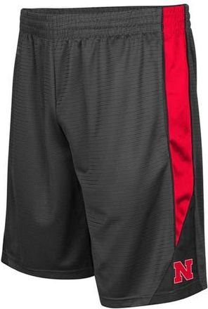 Colosseum Mens Colosseum Charcoal Nebraska Huskers Turnover Shorts at Nordstrom, Size Medium