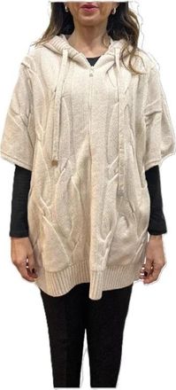 KANGRA Cardigan met rits - Dames - Vesten - Beige - S - Truien & Vesten