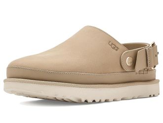 UGG Goldenstar Villa Clogs Womens Shoes Mustard Seed : 5.5 B - Medium, Leather/Nubuck